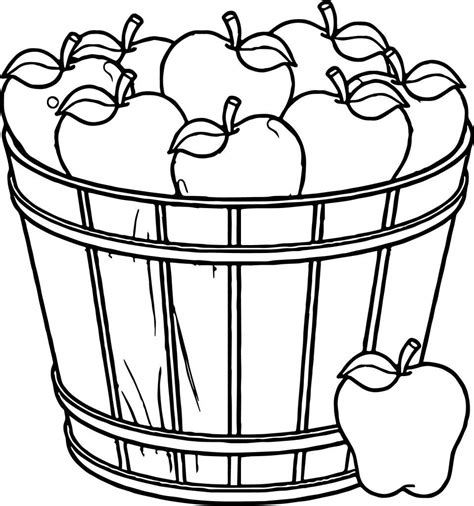 Supercoloring.com is a super fun for all ages: coloring.rocks! | Apple coloring pages, Fruit coloring ...