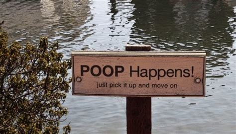 Poop Happens Sign Emottawa