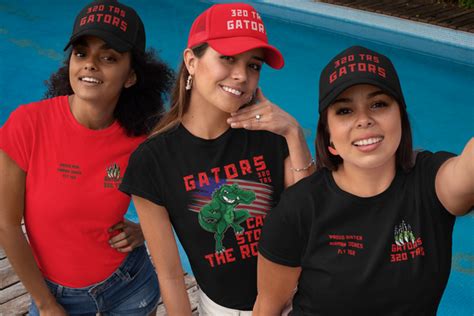 320 Trs Gators Ladies Dual Sided T Shirt Aim High Shop