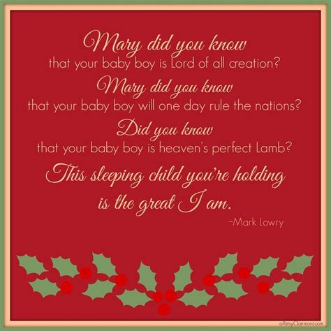 The Blessings Of Christmas Christmas Love Marydidyouknow The Great