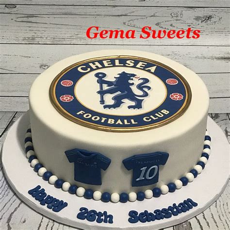 Chelsea Football Club Cake By Gema Sweets Cute Birthday Cakes Cake