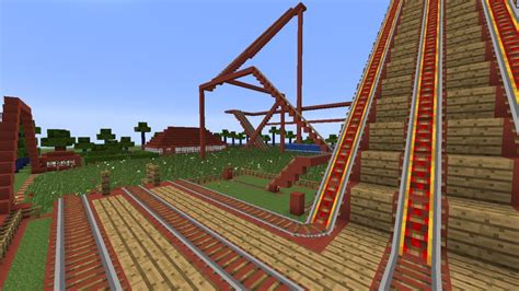 Minecraft Quick Build 1 Hour Challenge Theme Park 1 Youtube