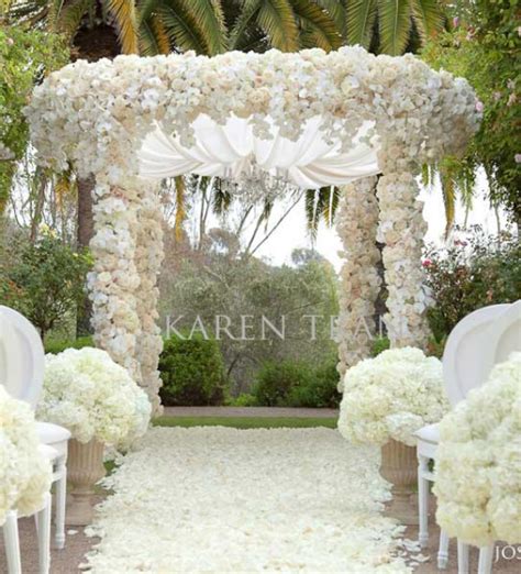 Wedding Inspiration An Outdoor Ceremony Aisle ~ Wedding Bells