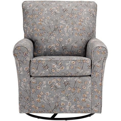 Both pieces are designed with absolute comfort in mind, and they deliver with plush thanks to sleek, round steel bases, the chair and ottoman move in any direction, so you can enjoy 360 degrees of unwinding. Kacey Lake Swivel Glider Accent Chair | Swivel glider ...