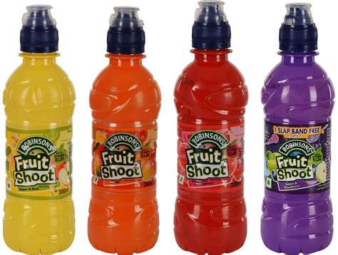 Robinsons Fruit Shoot Combo Pack Of 4 Flavors Apple Strawberry Pear