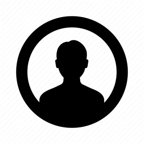Circle Male Man Person User Icon