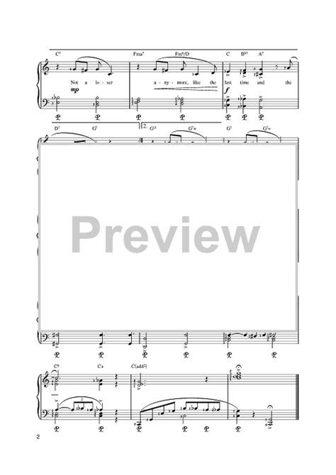 Maybe This Time Sheet Music By John Kander For Piano Sheet Music Now