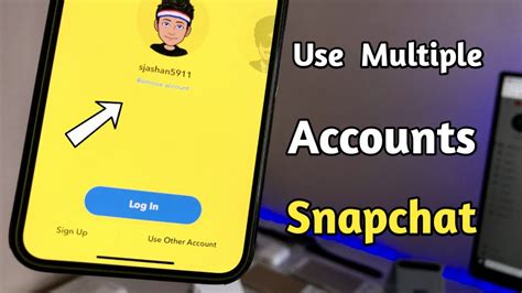 How To Use Multiple Snapchat Accounts In One App 🔥🔥 Youtube