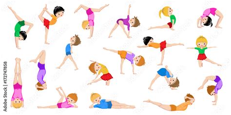 Healthy Kids Yoga Poses Gymnastics Healthy Lifestyle Yoga Children