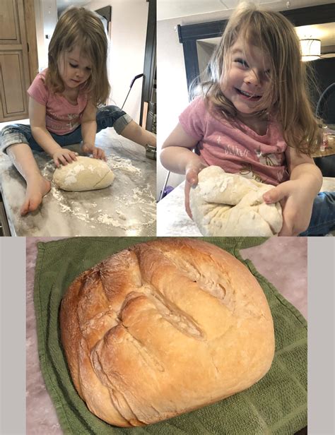 Daddy And Daughters 1st Attempt At Bread Making My Daughter Swears This Is The Proper Method For