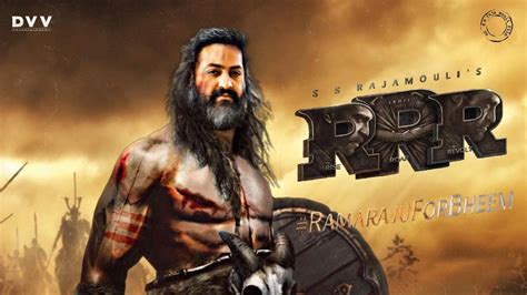 Rrr Official Trailer Ramaraju For Bheem Ntr Ram Charan Ajay