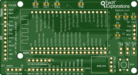 ESP32 breakout board v1.3 (updated March 12, 2020) - Share Project - PCBWay