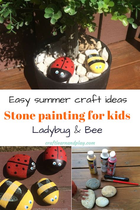 Super Easy Painted Rock Ideas That Will Make Outdoor Play Fun