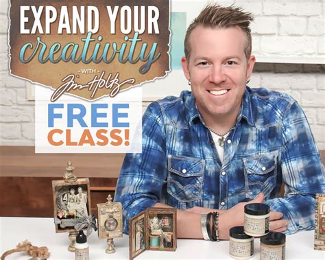 Expand Your Creativity With Tim Holtz Stamping