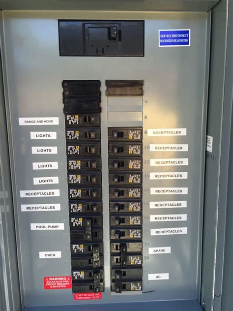 Equipment identification labels for all electrical equipment including, but not limited to, switchgear, switchboards, panels, transfer switches, disconnect switches, transformers, capacitors. $99 Circuit-Breaker Panel Labeling and Home Electrical ...