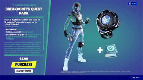 Breakpoints Quest Pack Fortnite Youtube