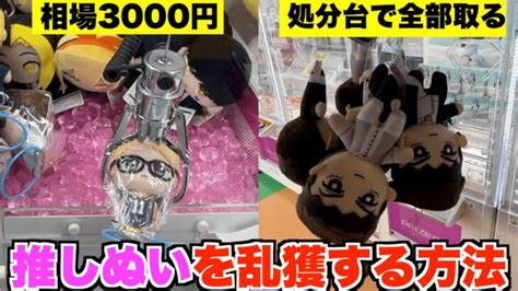 クレーンゲームで推しのぬいぐるみを乱獲する方法 ~ufoキャッチャー クレーンゲーム~ クレゲマニア