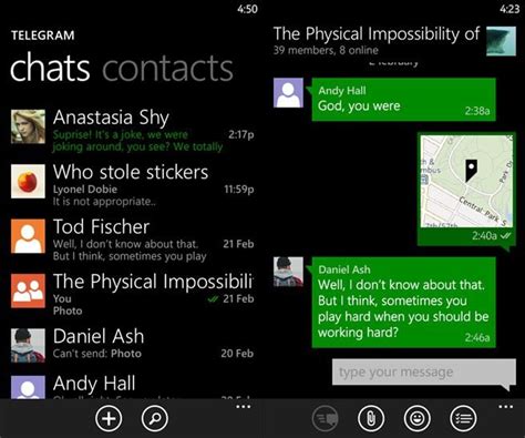 Telegram Messenger Beta Now Available In Windows Phone Store Mspoweruser