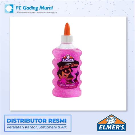 Jual Elmers Glitter Glue 177 Ml Pink 2090855