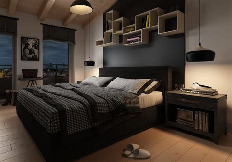Una camera da letto armoniosa permette di riposare meglio. Camere - render fotorealistici d'interni camera da letto ...