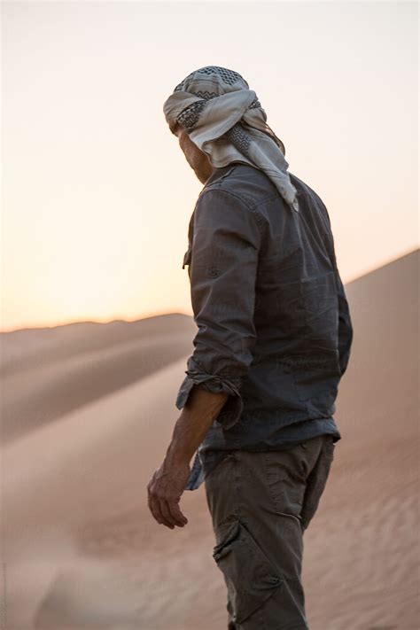 Man Alone In The Desert By Stocksy Contributor Mauro Grigollo Stocksy