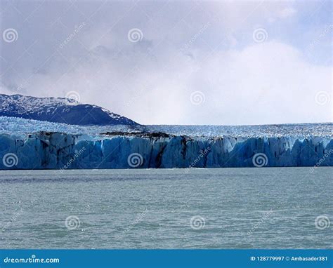 Views Of Snow Peaks And Glaciers Of Andes Mountains Patagonia