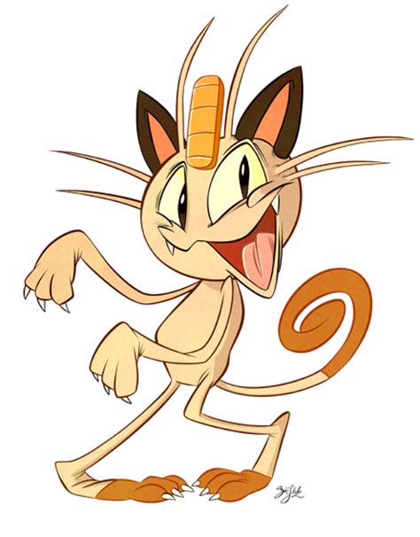 Meowth By Themrock On Deviantart