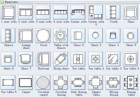 Floor Plan Symbols 2 Furnituredesigns Floor Plan Symbols Floor