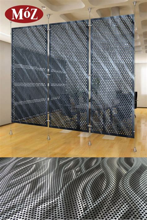 Perforated Metal Sheets Are Available In A Combination With Móz Designs