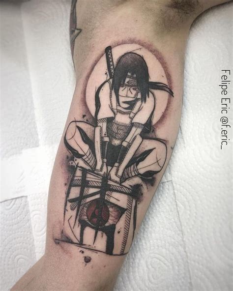 Itachi Tattoo Tatuagens De Anime Tatuagem Do Naruto Tatuagem