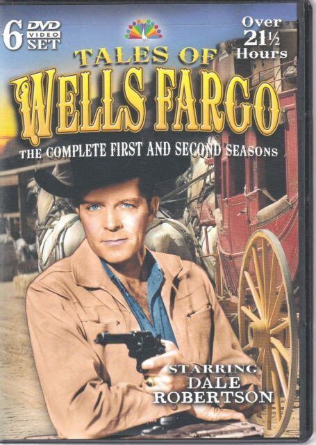 Tales Of Wells Fargo Complete First Second Seasons 6 Disc 52 Episodes