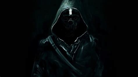 Are you searching for black hoodie png images or vector? HD wallpaper: person wearing hoodie illustration, 3D, dark ...