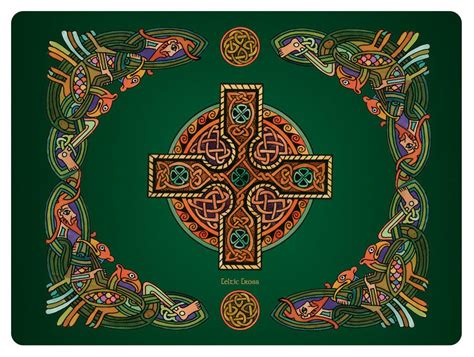 Celtic Art Placemats The Celtic Art Placemat Set Contains Four