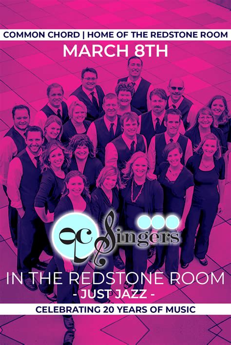 Qc Singers Just Jazz In The Redstone Room At Common Chord Common Chord