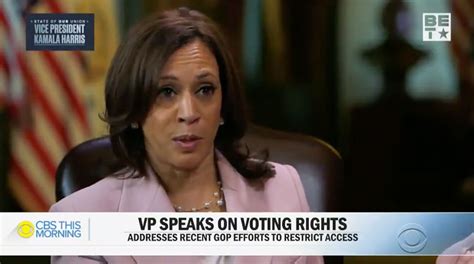 Kamala Harris Pushes Back On Voter Id Laws Makes It Almost Impossible