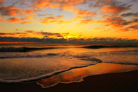 무료 이미지 바닷가 연안 자연 모래 대양 수평선 구름 태양 해돋이 햇빛 아침 육지 웨이브 새벽 여름
