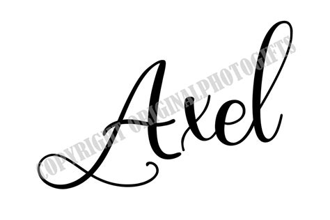 Axel Svg Names Svg Beautiful Baby Names Svg Baby Infant Etsy My XXX Hot Girl