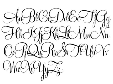 Pin By Jennifer Rae On Draw Cursive Letters Fancy Tattoo Fonts