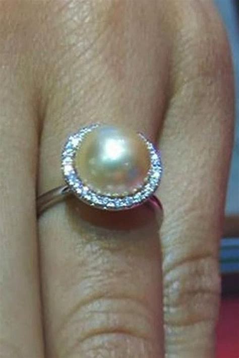 30 Pearl Engagement Rings For A Beautiful Romantic Look Oh So Perfect