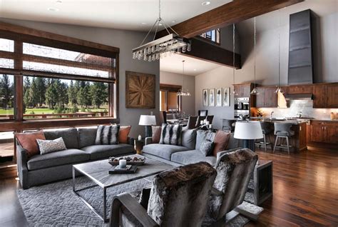 This Warm And Comfortable Mountain Contemporary Home Was Designed By