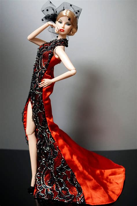 Fashion Royalty Doll After Tonight Red Gown Fashion Royalty Dolls Fashion Dolls Beautiful