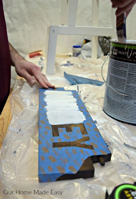 How to Stencil with Paint Perfectly! (No fancy tools ...