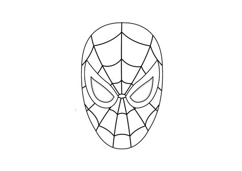 How To Draw Spiderman Easy Coloring Pages For Kids