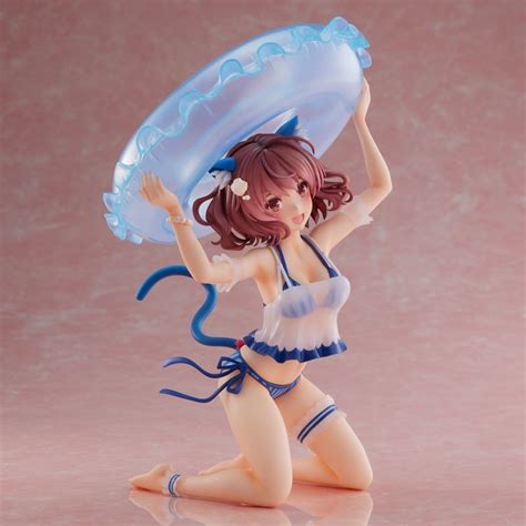Kurehito Misaki Nia Cat Girl Swimsuit Figure Immensely Playful