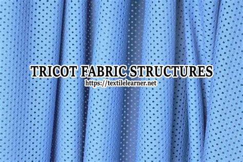 Different Tricot Fabric Structures With Guide Bars Textile Learner