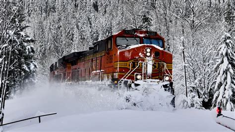 Winter Washington Snow Trains Youtube