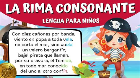 Qué Es Una Rima Consonante Con Ejemplos Para Niños