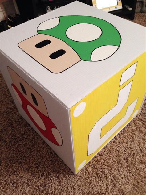 Hand Painted Hanging Super Mario Themed Box