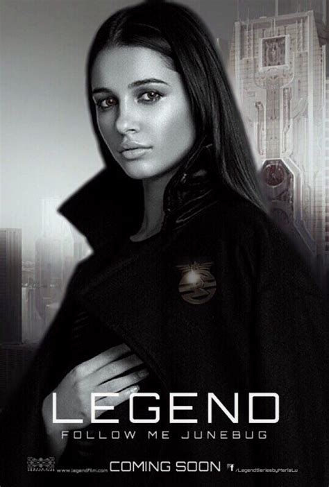 She was born in july, 1984, in china. character movie poster by followjunebug | Marie lu, Legend ...