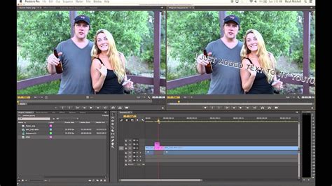 Add photos to a sequence just as you would add video clips. How to Add Text or Title to your video in Adobe Premiere ...